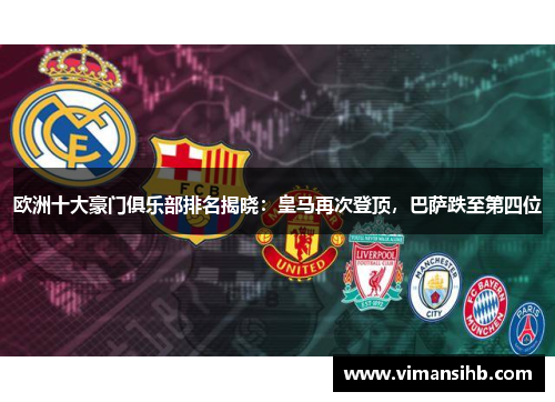 欧洲十大豪门俱乐部排名揭晓：皇马再次登顶，巴萨跌至第四位
