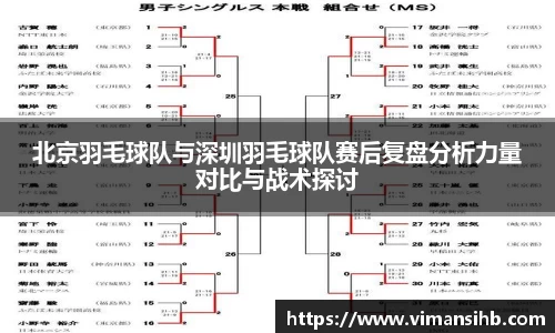 北京羽毛球队与深圳羽毛球队赛后复盘分析力量对比与战术探讨
